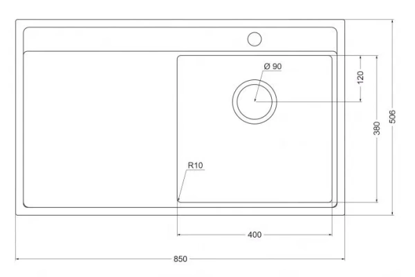 Кухонная мойка OULIN OL-S6101