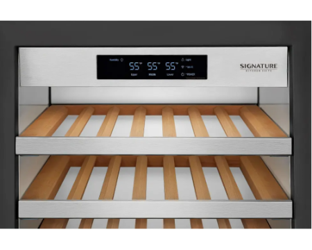 Встраиваемый винный шкаф Signature Kitchen Suite SKSCW243RP под навеску фасадов