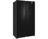 Отдельностоящий холодильник с инвертором Weissgauff WSBS 1036 Inverter NoFrost Premium Black Glass