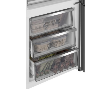 Отдельностоящий холодильник Weissgauff WRK 195 D Full NoFrost Inox Glass