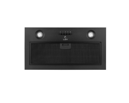 Встраиваемая кухонная вытяжка LEX Ghost 600 Black