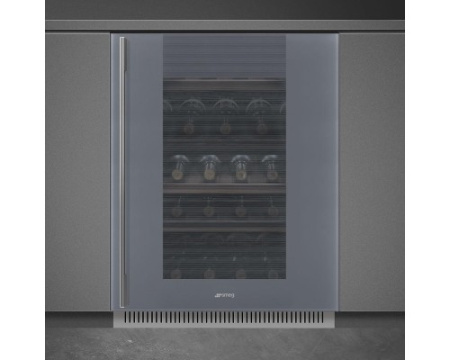 Встраиваемый холодильный шкаф для вина Smeg CVI138RS3