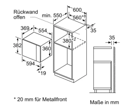 Микроволновая печь NEFF HLAGD53G0