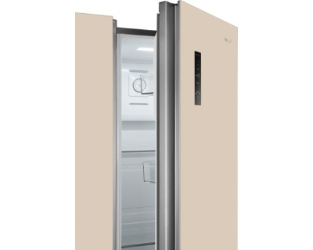 Отдельностоящий холодильник с инвертором Weissgauff WSBS 550 BEG Inverter NoFrost