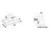 Вытяжка Falmec Design MOVE 120 inox vetro nero (800) CMKN20.E0P2#ZZZN490F