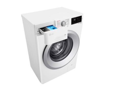 Узкая стиральная машина LG F2M5WS4W