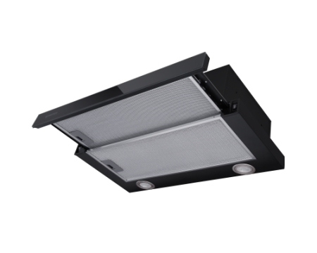 Телескопическая вытяжка Meferi SLIDEBOX60WH GLASS ULTRA