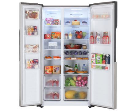 Отдельностоящий холодильник Gorenje NRS918EMX