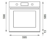 Духовой шкаф с паром Bertazzoni FMOD6117VTB1