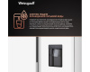 Отдельностоящий холодильник с инвертором и подачей воды Weissgauff WSBS 600 W NoFrost Inverter Water Dispenser