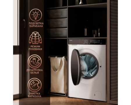 Стиральная машина с сушкой Weissgauff WMD 788 Touch Inverter Steam