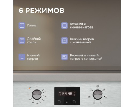 Электрический духовой шкаф Zigmund & Shtain E 145 S