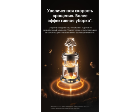 Вертикальный беспроводной пылесос Dreame T30