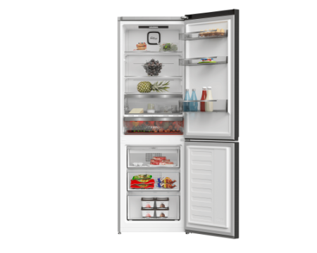 Холодильник с нижней морозильной камерой Grundig GKPN66830FXD