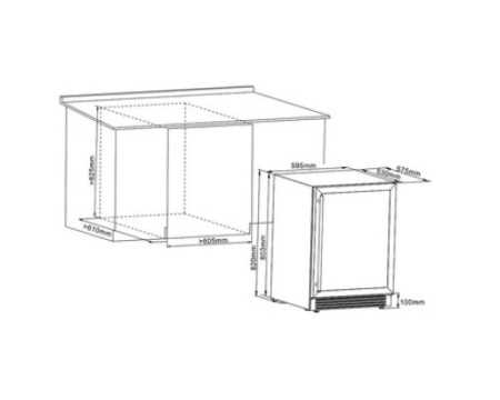 Винный шкаф CELLAR PRIVATE CP043-2TW