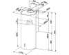 Вытяжка без купола Faber CYLINDRA PLUS BK Matt A37 335.0606.998
