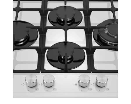 Варочная панель газовая MEFERI MGH604WH GLASS ULTRA