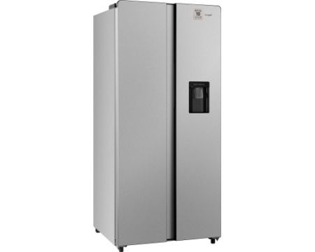 Отдельностоящий холодильник с инвертором и подачей воды Weissgauff WSBS 600 X NoFrost Inverter Water Dispenser