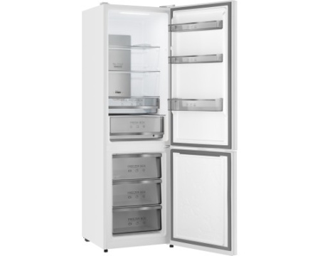 Отдельностоящий холодильник Weissgauff WRK 195 D Full NoFrost White Rock Glass