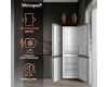 Отдельностоящий холодильник с инвертором Weissgauff WRK 185 Total NoFrost Inverter Inox