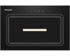 Кухонная встраиваемая вытяжка Weissgauff Aura 456 Touch Black Glass