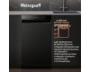 Посудомоечная машина c авто-открыванием и инвертором Weissgauff DW 4539 Inverter Touch AutoOpen Black