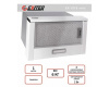 Вытяжка кухонная встраиваемая EX-1076 white glass