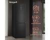 Отдельностоящий холодильник с инвертором Weissgauff WRK 185 Total NoFrost Inverter Black Inox
