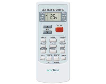 Кондиционер Ecoclima Frost Line ECW/I-AX24/FB-4R1 / EC/I-AX24/F-4R1