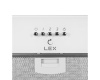 Встраиваемая кухонная вытяжка LEX Ghost G 600 White