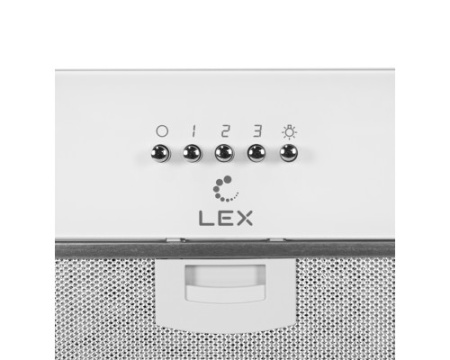 Встраиваемая кухонная вытяжка LEX Ghost G 600 White