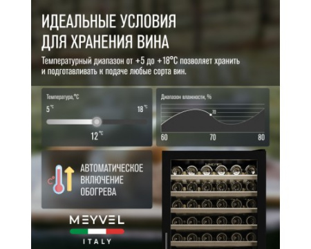 Винный шкаф Meyvel MV160-KBT2