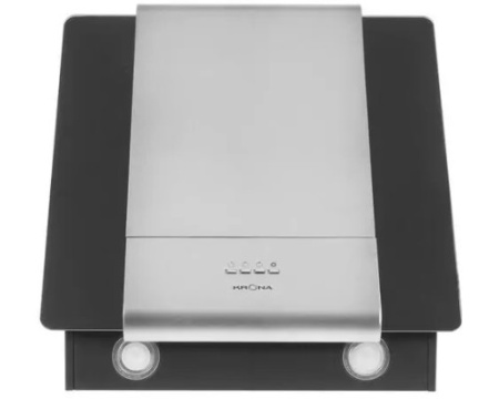 Вытяжка Krona TALLI 600 INOX/BLACK GLASS 3P