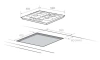 Варочная поверхность COMFEE CGH610GW