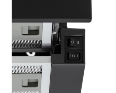 Встраиваемая вытяжка Krona KAMILLA T 600 BLACK (2 мотора)