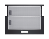 Телескопическая вытяжка Meferi SLIDEBOX60BK LIGHT