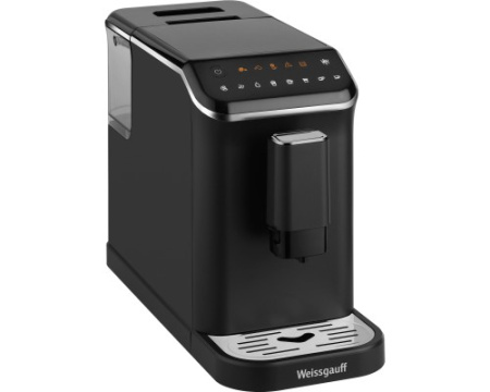 Кофемашина Weissgauff WCM-325 Black Automatic Touch Cappuccino