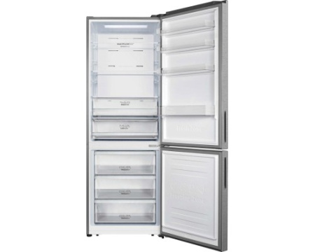 Отдельностоящий двухкамерный холодильник Gorenje NRK720EAXL4