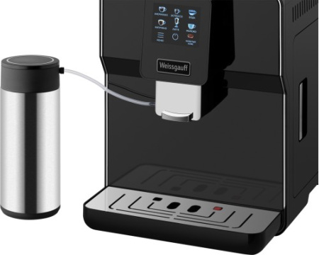 Кофемашина Weissgauff WCM-330 TFT Touch Cappuccino Nero
