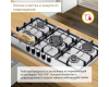 Варочная поверхность газовая Simfer H90W51M572