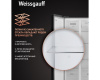 Отдельностоящий холодильник с инвертором Weissgauff WSBS 600 NoFrost Inverter Bru Steel Glass