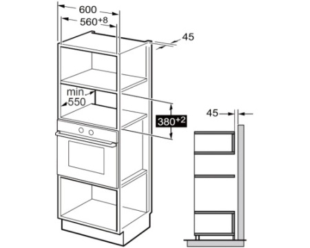 Встраиваемая микроволновая печь De Dietrich DMG4210B