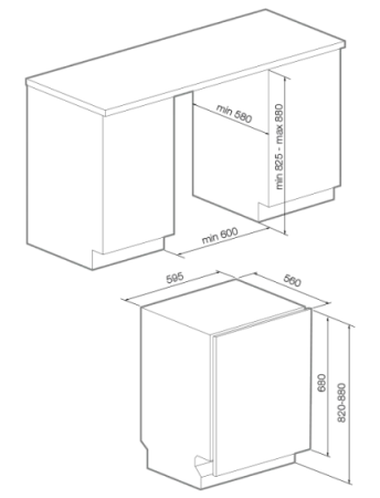 Посудомоечная машина GRAUDE VG 60.0