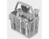 Встраиваемая посудомоечная машина Smeg STL232CL