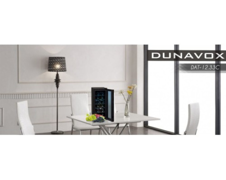 Винный шкаф Dunavox DAT-12.33C