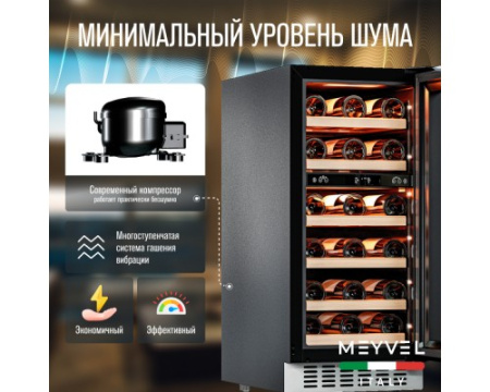 Винный шкаф Meyvel MV28NH-KWT2