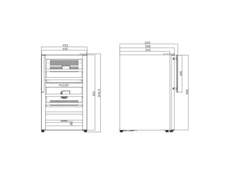 Винный шкаф Vestfrost Solutions W 32