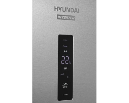 Холодильник Hyundai CM45083F нержавеющая сталь