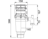 Измельчитель Franke Turbo Elite TE-75S