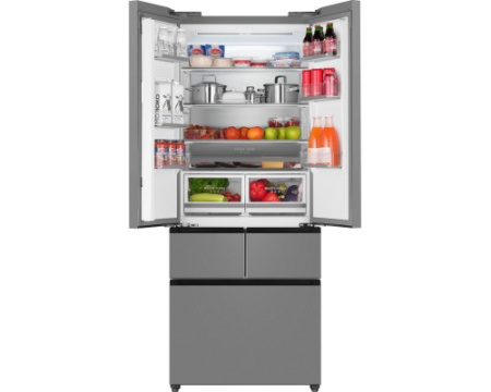 Отдельностоящий холодильник Weissgauff WFD 450 Built-in Inverter NoFrost Inox